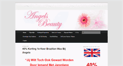 Desktop Screenshot of angelsbeauty.nl
